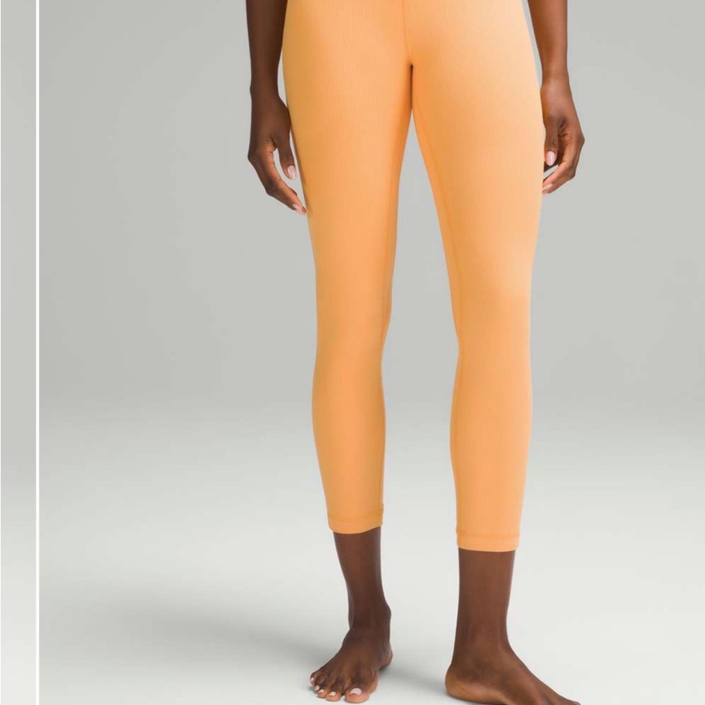 Lululemon align ribbed high rise leggings